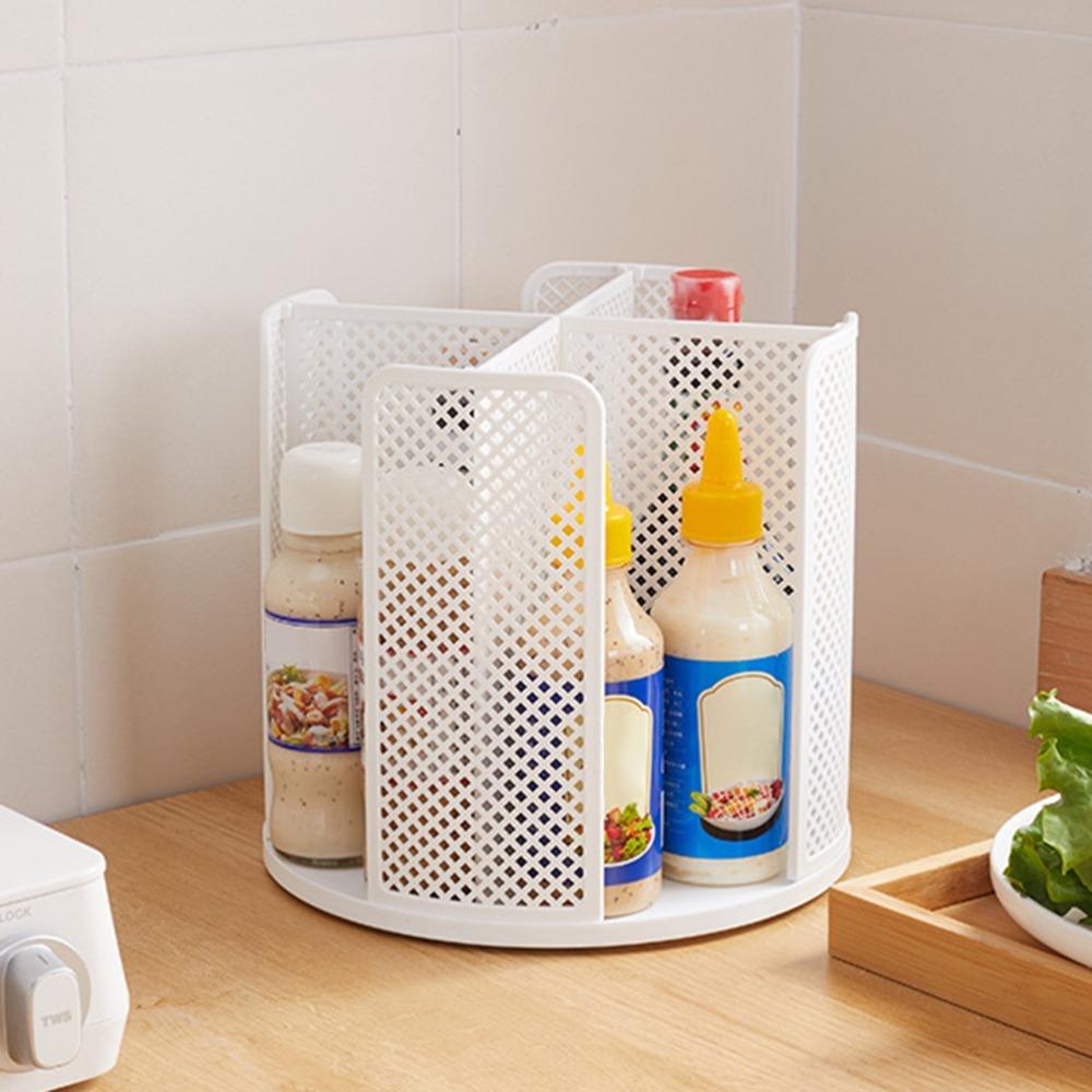360 Rotating Paper Cup Dispenser 4 Compartment Desktop Cup Rack Rotating Cup Holder For Restaurant