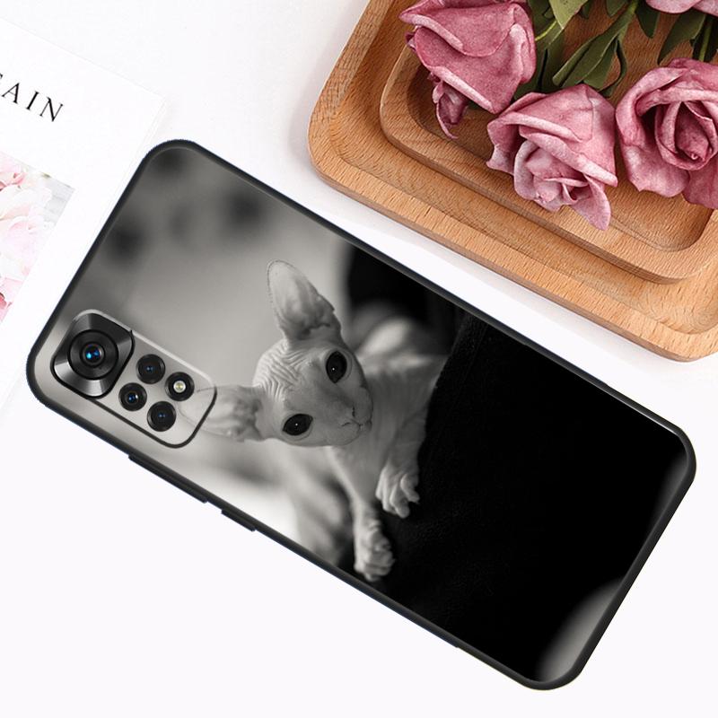 Sphynx Sphinx Cat Case For Xiaomi Redmi Note 14 Pro 13 12 11 9 10 9S 10S 11S 12S Redmi 14C 13C 10C 12C Cover