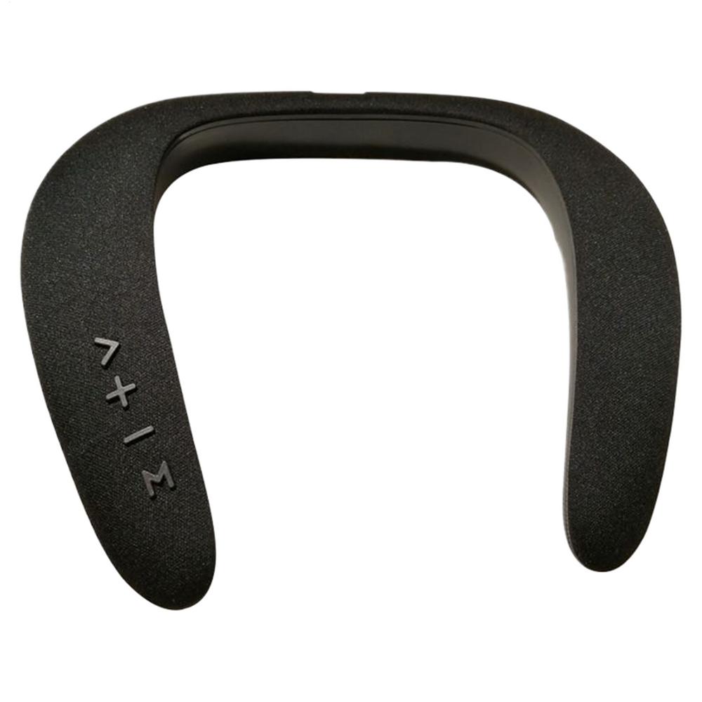 

Wireless Neckband Speaker 5D Stereo Sound Play Time Low Latency for Gaming/TV Type-C Quick Charging Wearable Speaker