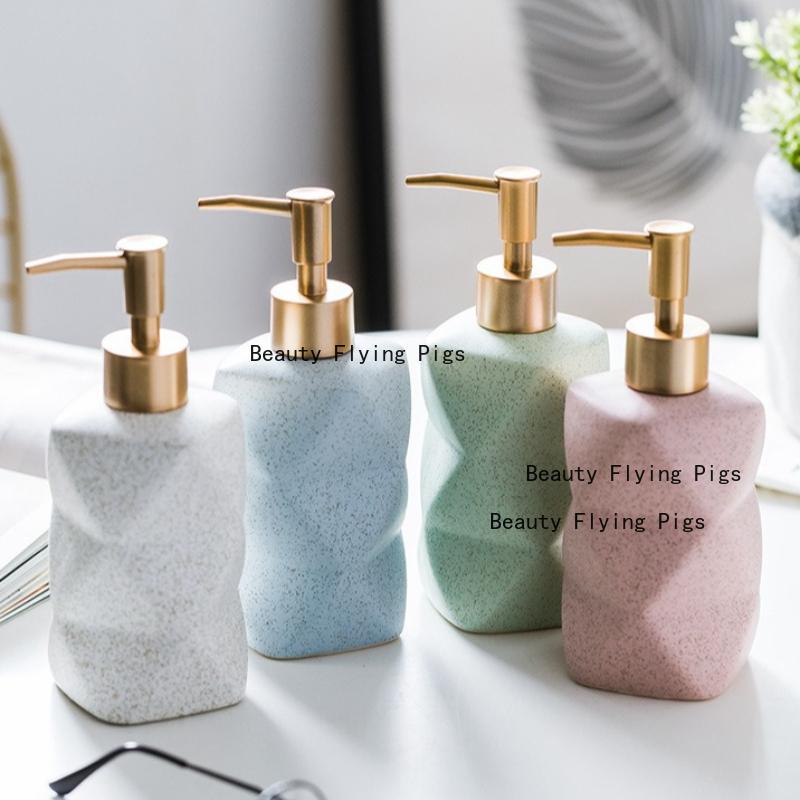 Ceramic Bathroom Wash Set Bathroom Supplies Toothbrush Cup Toothbrush Cup Soap Dish Lotion Bottle Household Toiletries Set