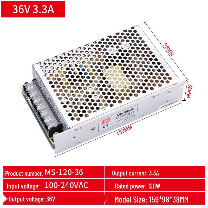 MS Series 1000W Switched-Mode Power Supply, AC 220V To DC 5V/12V/24V/36V/48V Module