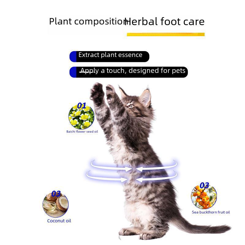 Pet Paw & Foot Moisturizing Cream for Dogs and Cats - Protects Cracked Pads