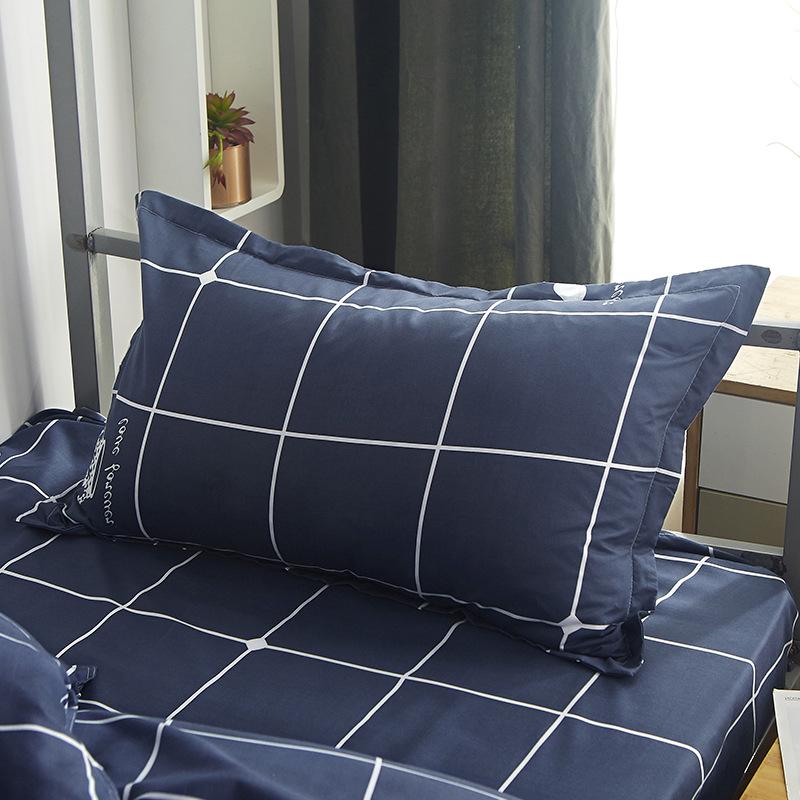 Thickened 48x74cm Pillowcase for Men and Women - Single Piece Cover for Dormitory