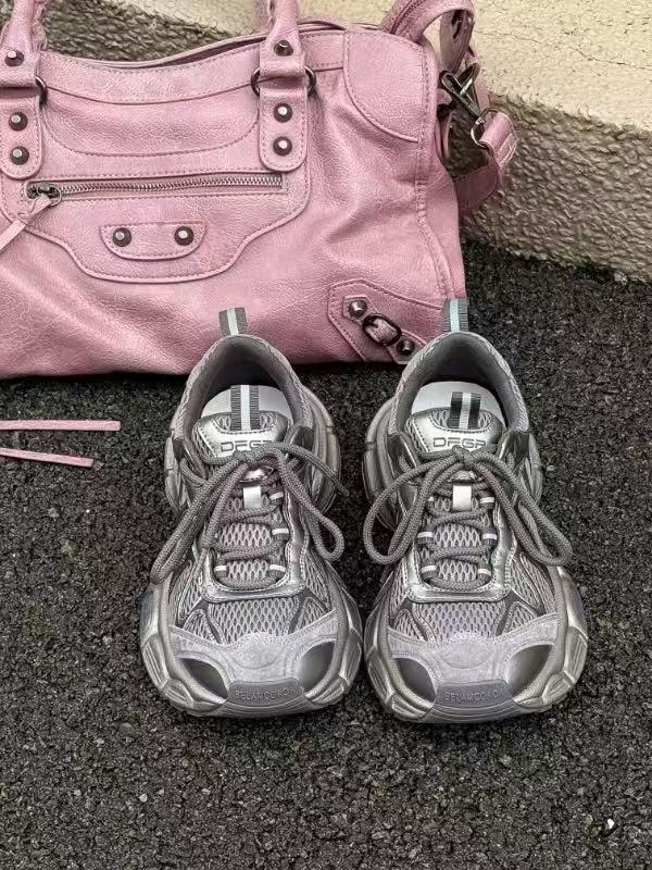 Autumn Chunky Sneakers for Women 2025 - Trendy Casual Sports Shoes with Ink-Absorbing Soles