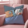 Cute B-BUBU DUDUS Cushion Cover Multi-Scene Pillow Cover for Home & Car - Reversible, Soft & Durable for Daily Use