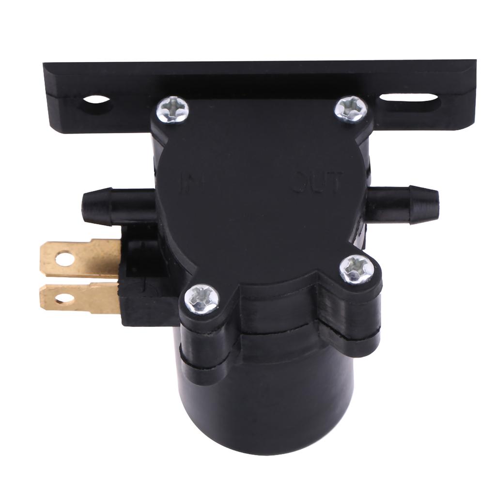 Car Windscreen Washer Pump 12V Universal Windscreen Wiper Washer Pump Motor for Car Van Bus Truck Windscreen Washer Pump