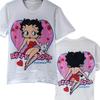 NEW Betty Boop Breakthrough Glam Heart 1989 White Tee Shirt Reprint