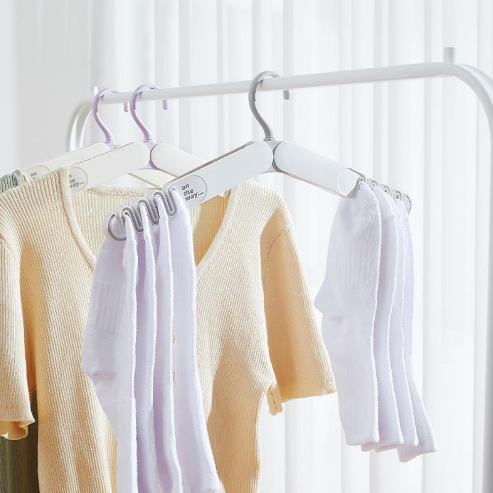 Reise Falten Multifunktionale Kleiderbügel Tragbare Hotel Schlafsaal Anti Slip Kleiderbügel Hosen Rack