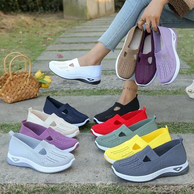 Women's Shoes Casual Shoes Soft Bottom Breathable Fashion Mom Shoes Sneakers Women