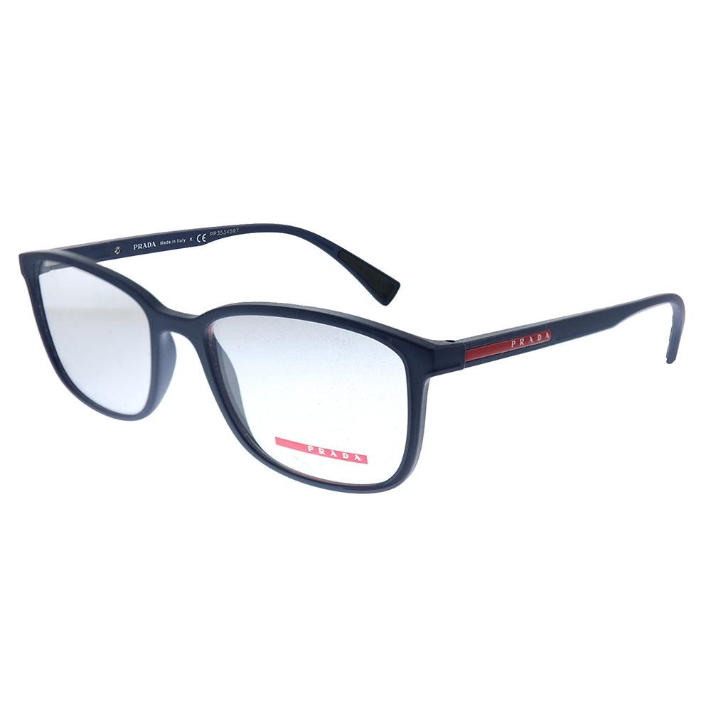 

Prada Linea Rossa Lifestyle PS 04IV TFY1O1 53 мм прямоугольные очки унисекс 53 мм