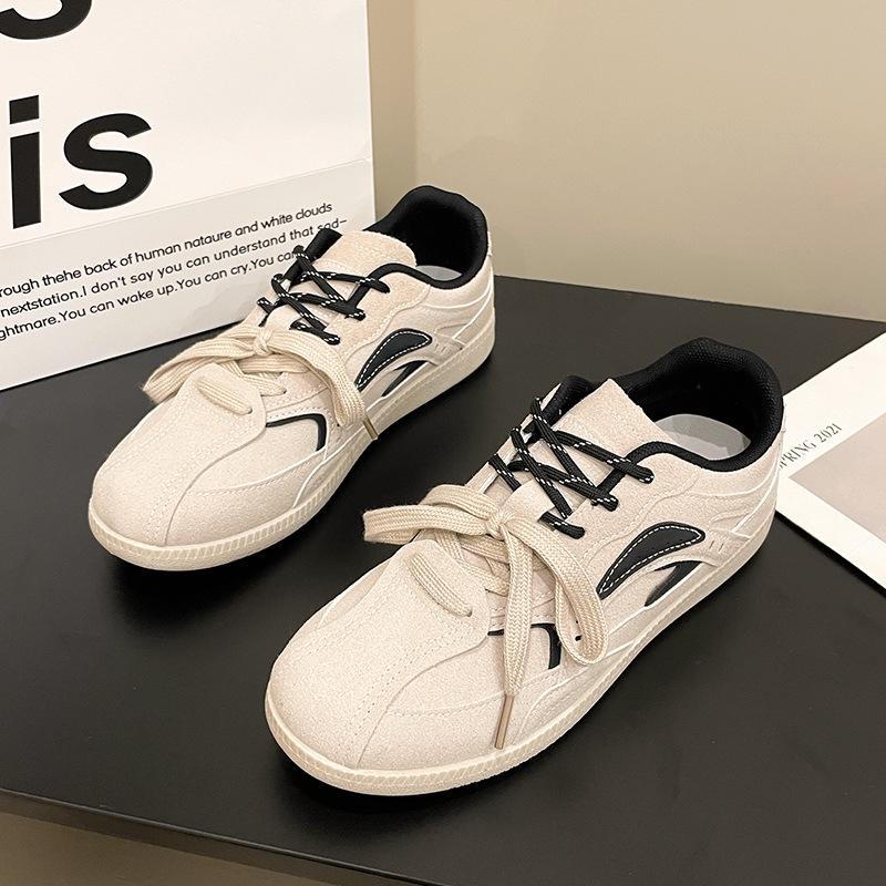 

Super soft retro German training shoes women s autumn flat-soled soft-soled Forrest Gump shoes lightweight sports running shoes 40