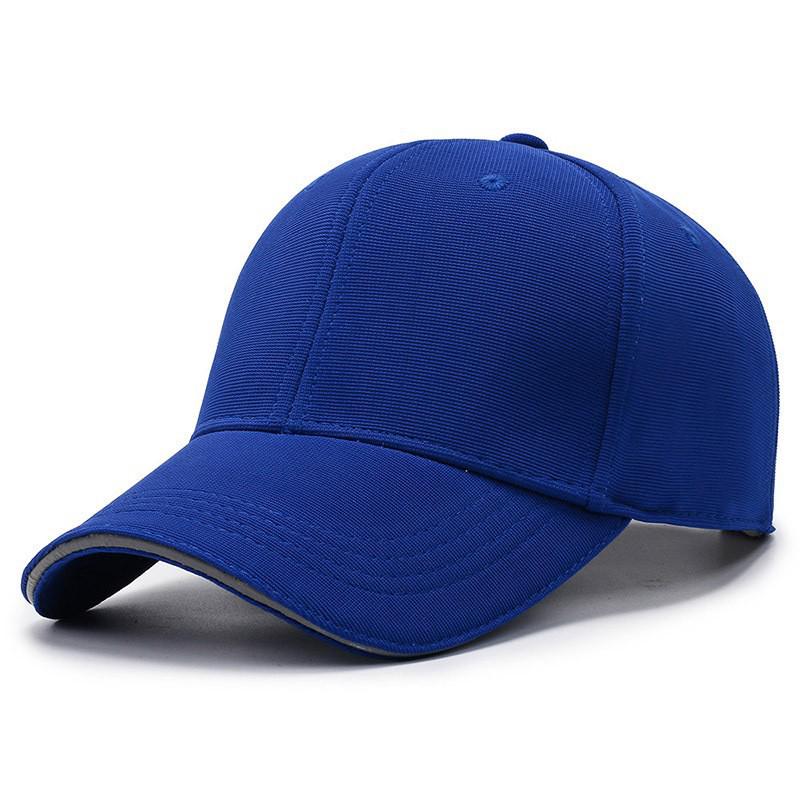Men's Korean Fashion Solid Color Baseball Cap - Hard Top, Sun Hat, Outdoor Fishing, Duckbill Design