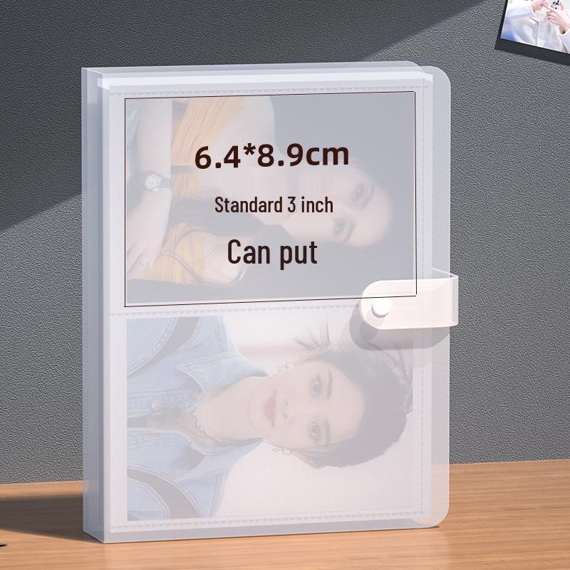 

Large Capacity 6-Inch Photo Album - 203 Photos, 5 Volumes for Instant Camera Memories