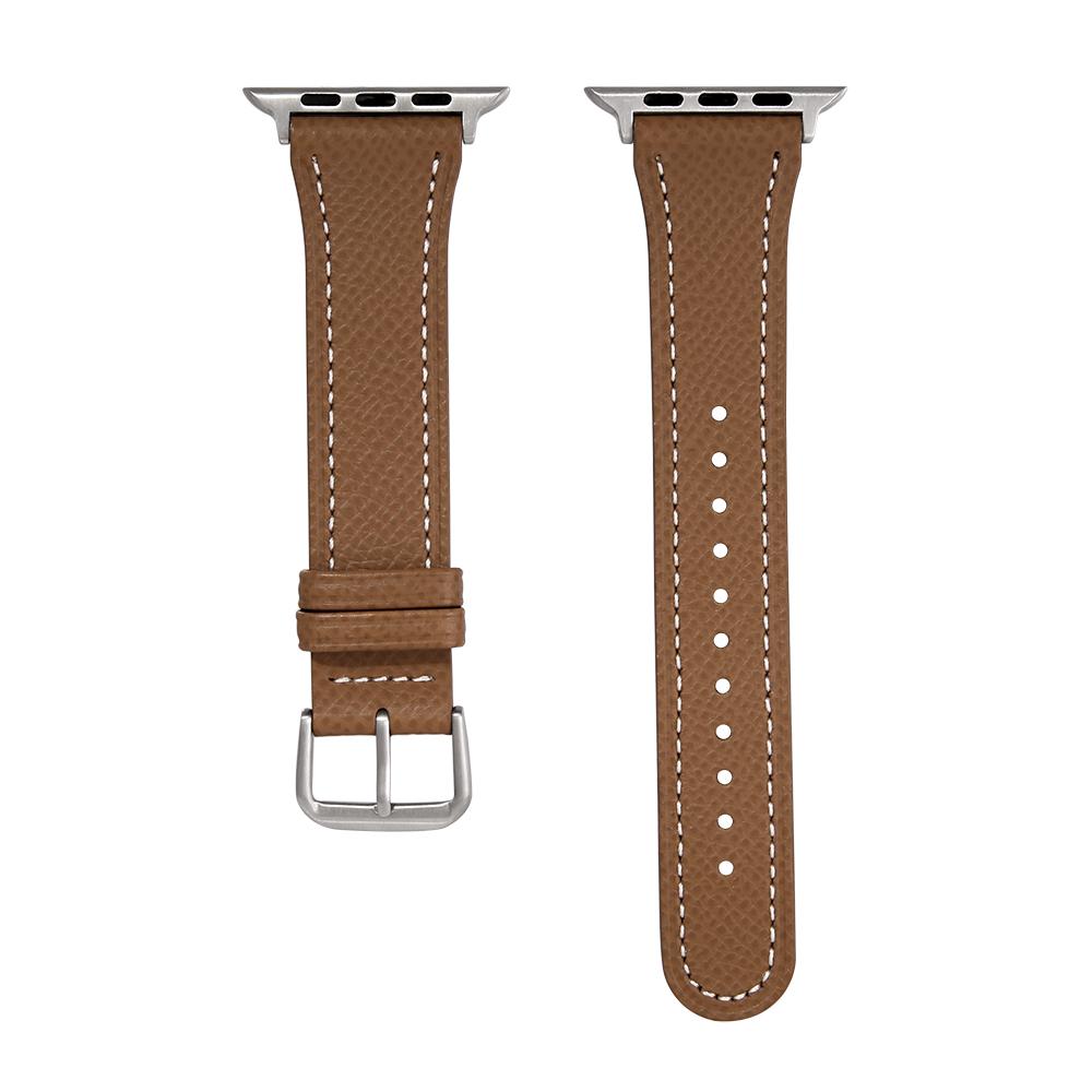 Loideu Camel Premium Leather Apple Watch Strap 4 42/44/45Mm