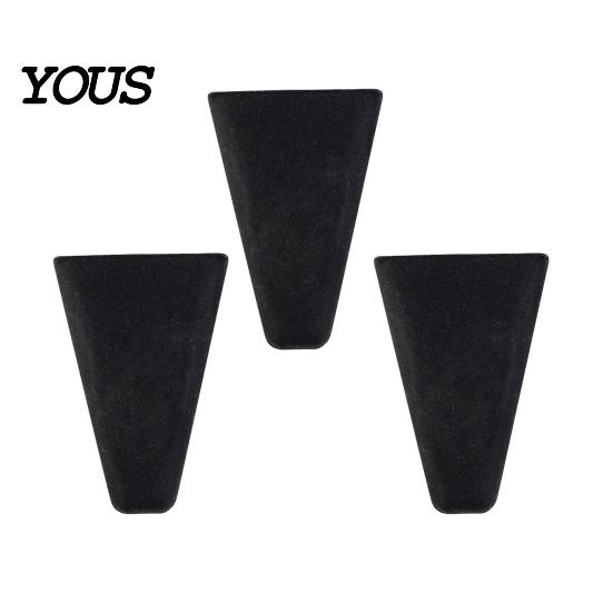 Safe Air Fryer Rack Feet Silicone for Rack, Triangle Heightening Buffer Pads, Heat Non Slip Accessory Resistant Non-slip Replacement Fryer,