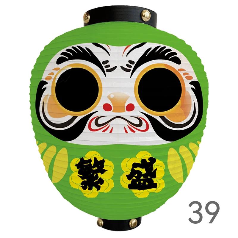 Japanese Style Cartoon Wish Dharma Hanging Lantern Japan Mascot Daruma Sushi Pub Bistro Restaurant Izakaya Decor Lantern