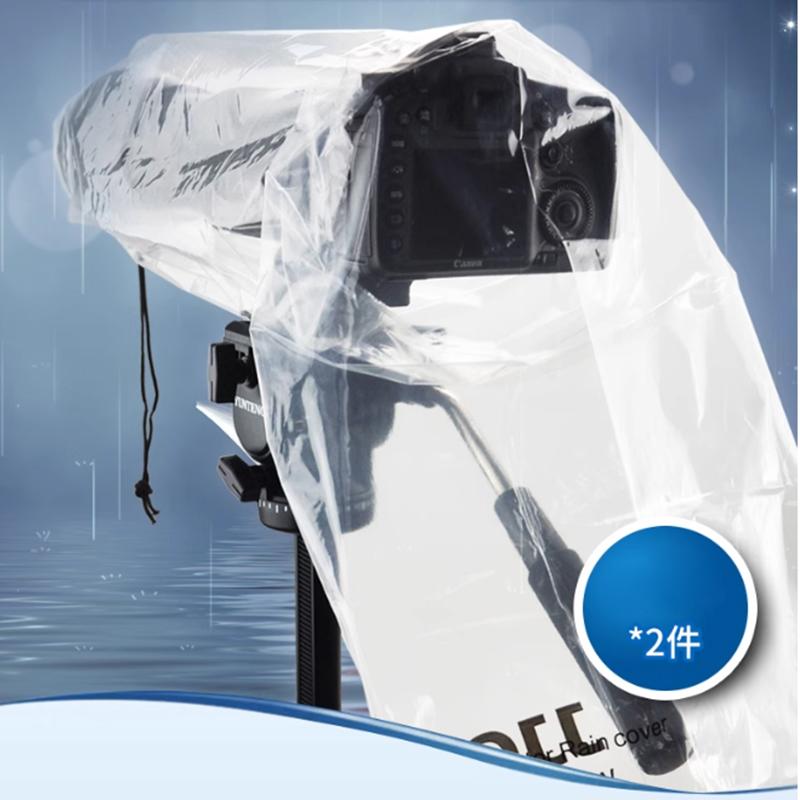 2 Stück Wasserdichter Regenmantel Kamera Regenschutz Hülle Tasche Schutz für Ri-5/Ri-6/Ri-S/Ri-Sf/Ri-St1 Kamera Regenfeste Zubehörteile