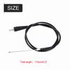 New Motor Trail Bike Motocross 110cm Straight Head Motorcycle Throttle Oil Cable Line for Pit Dirt For Motorcycle Accessories