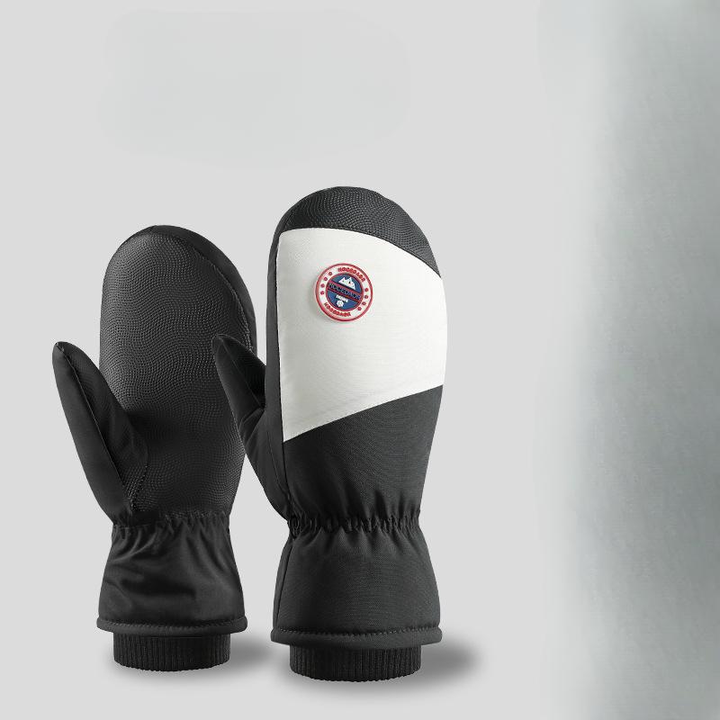 

Лыжные перчатки для мужчин и женщин Водонепроницаемые Ветрозащитные Перчатки Морозостойкие Перчатки Утепленные Бархатные Перчатки Спортивные Велосипедные Лыжные Перчатки Перчатки с Отдельными Пальцами чёрный