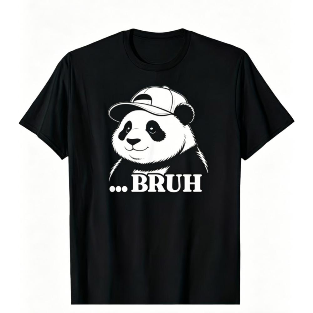 Funny Capybara Bruh T-Shirt Cool Capy Meme Graphic Tee Humorous Animal Print Top Sarcastic Gen Z Humor Tshirt S