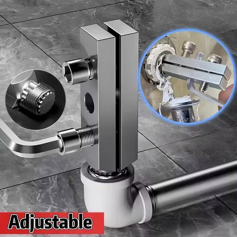 Nový nástroj pro extrakci zlomeného závitu rohového ventilu baterie pro nástroj pro demontáž závitu rohového ventilu baterie Přenosná sada pro opravu vodovodního potrubí