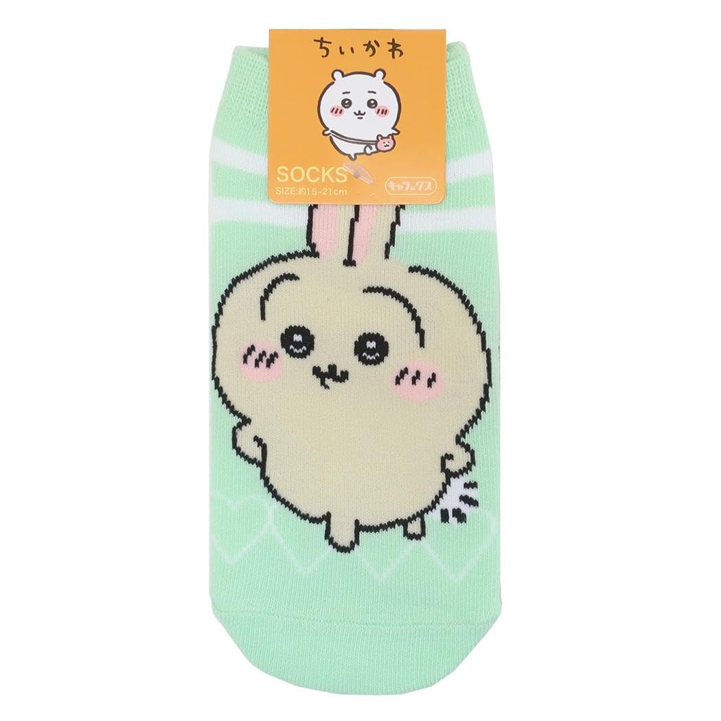 

Chikawa Socks Kids Rabbit Heart [Small Planet]