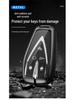 Changan Qiyuan A05/A06/A07 Remote Key Cover: Metal Shell with Leather Snap Button for Q05 125MAX