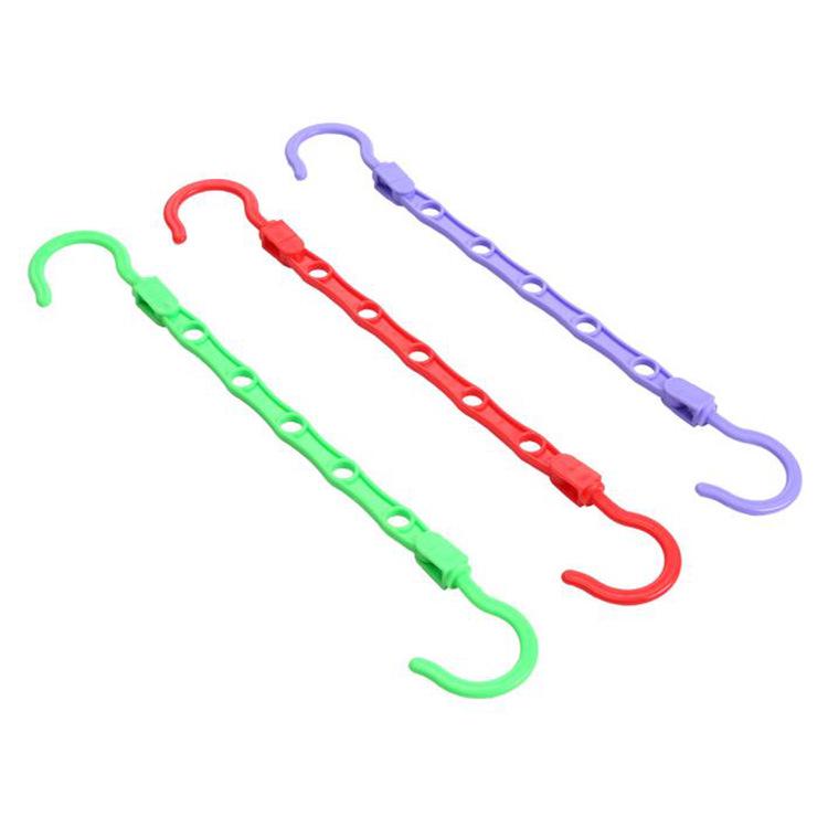 Five-hole Magic Hanger Windbreaker Rack Multi-function Windproof Hanger Five-hole Magic Hanger