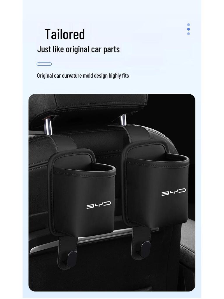 Car Cup Holder Hook Storage for BYD Models: Han, Pro, Dolphin, Song Plus, Yuan EV, Seagull, Seal, Qin DMi