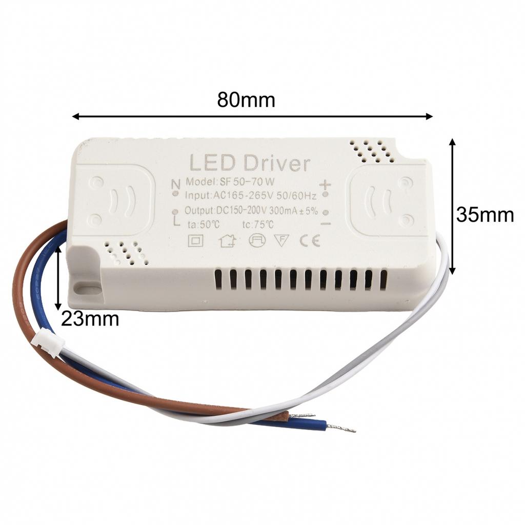 LED Driver Electronic Transformer 1 Piece 50-70W AC180-265V50/60HZ