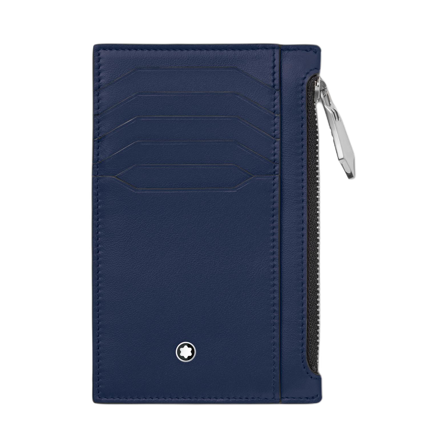 

Montblanc Meisterstück Hexagonal White Star Zipper Card Holder Men Card Holder Ink-Blue 131698 Gift Set(Basic Set+Box+Shopping Bag)
