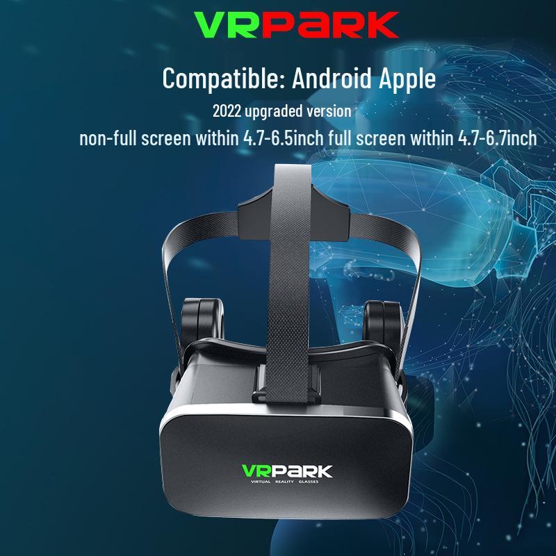 Headset VR Inteligente: Óculos de Realidade Virtual 3D com Jogos Somatossensoriais, Cinema, Dissipação de Calor e Fones de Ouvido Bluetooth