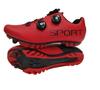 Unisex Road & Mountain Cycling Shoes with Dual Buckle and Lock System