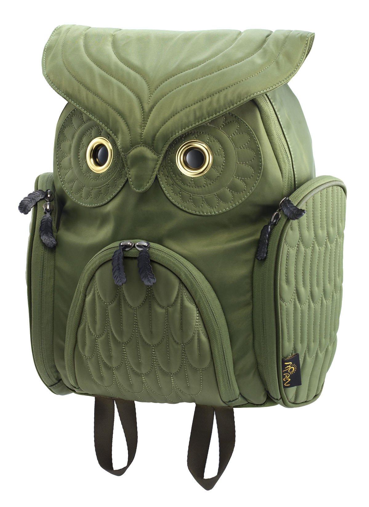 

Класичний рюкзак MORN CREATIONS Owl Olive M розмір зелений