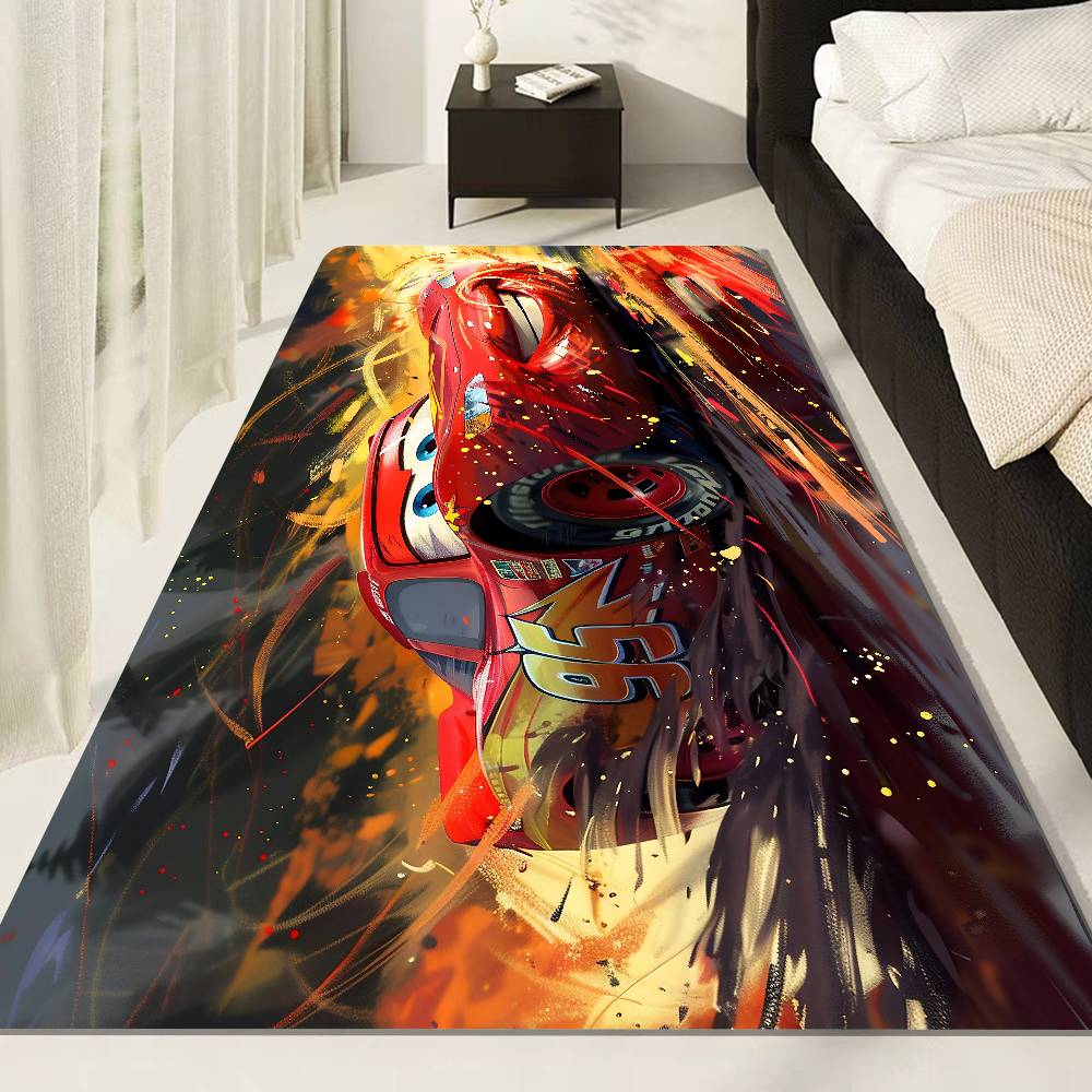 Auta Blesk McQueen Kuchyňská rohožka Severský styl Ložnice Obývací pokoj Rohožka Domov Balkon Protiskluzová Vítejte Koberec