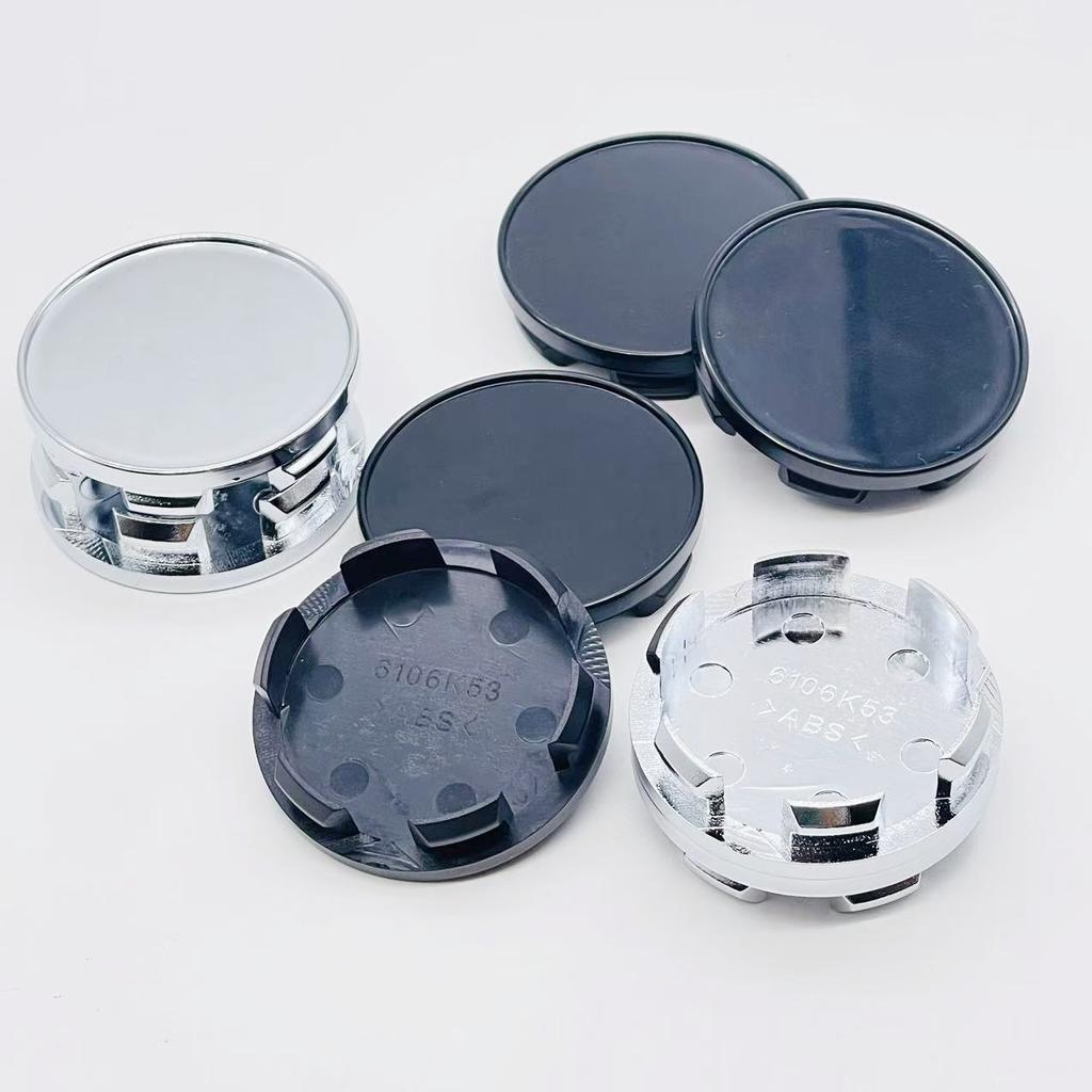 4pcs 53mm ( 48mm I.D) Car Wheel Center Caps Rim Hubcap Centre Cover Accessories
