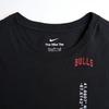 Nike NBA Collaboration Chicago Bulls Training Long Sleeve T-Shirt Kids tops Black 3Z2B7FFP8-BUL