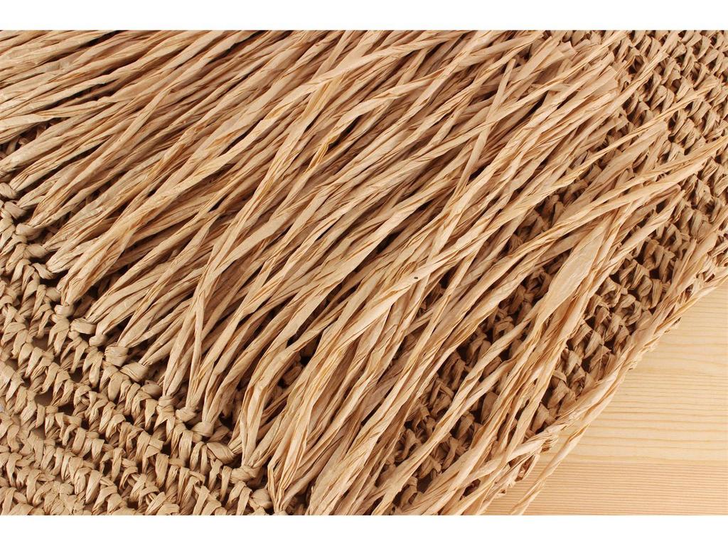 Handmade Tassel Woven Beach Bag – Large Capacity, Versatile Shoulder Bag for Women