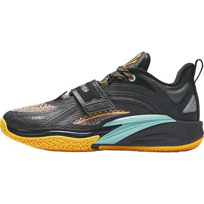 Kinder Kyrie 1 Bequeme Vielseitige Professionelle Basketballschuhe Kinder Sneaker Burg-Grau Schwarz Fluoreszierend-Mango-Orange 312441110-1