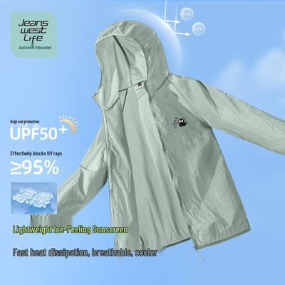 Jeanswest Life Men's Lightweight Ice-Cool UPF 50+ Sun Protection Jacket