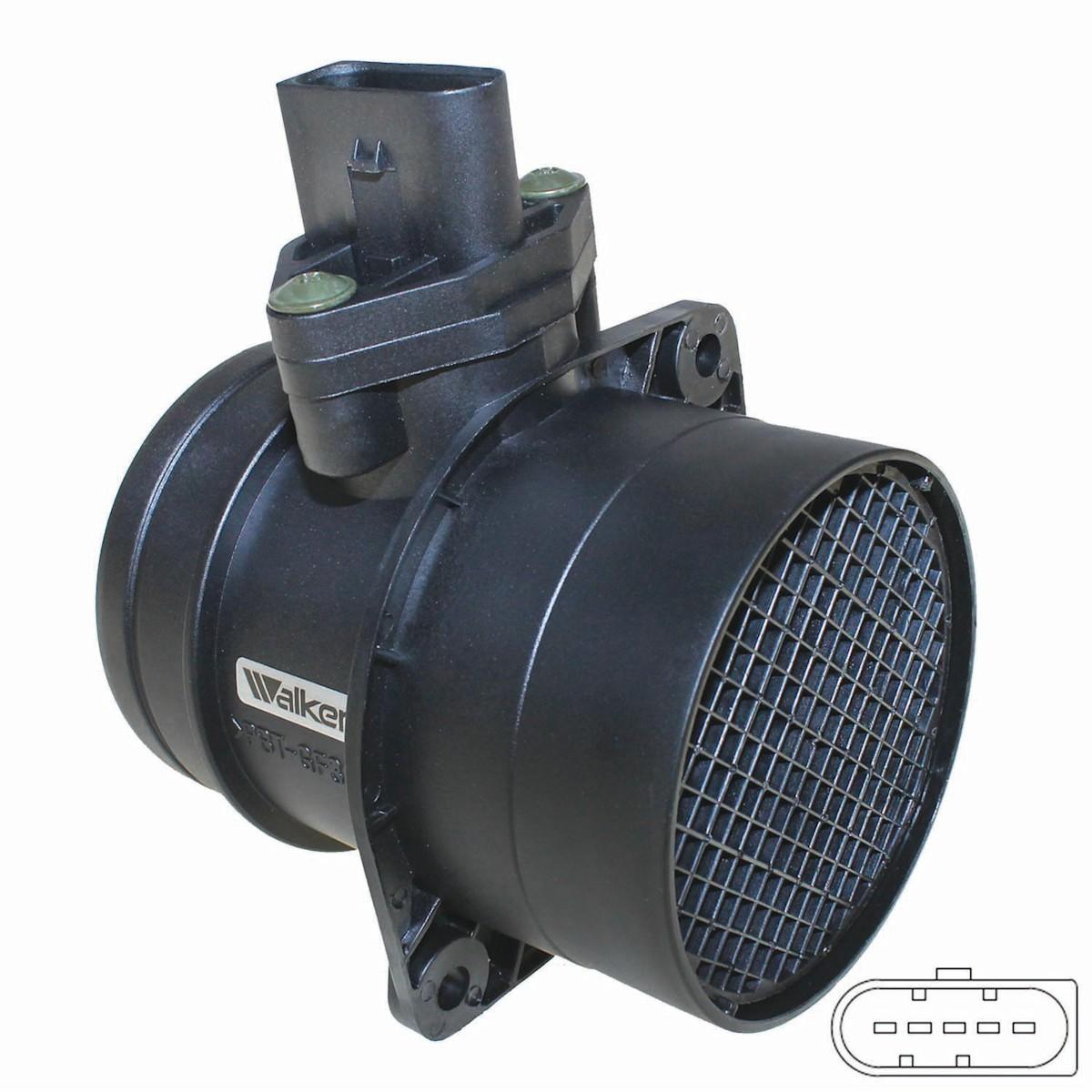 245-1106 Walker Products Mass Air Flow Sensor for VW Volkswagen Beetle Jetta