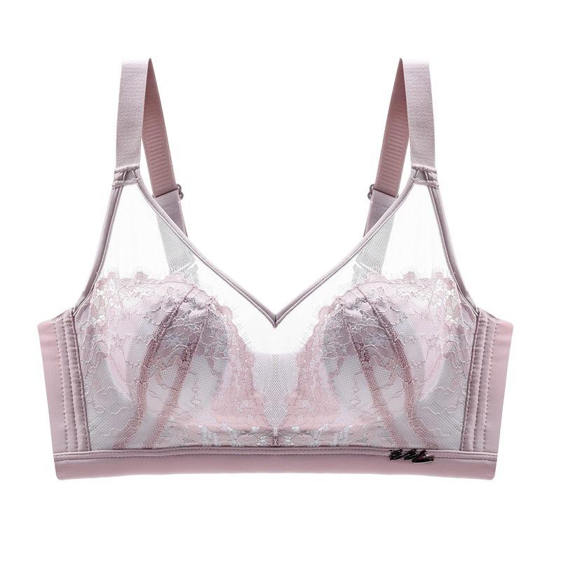 Summer Thin Section of The Bra Underwear Gathered Up To Collect Side Breasts Anti-sagging Bra