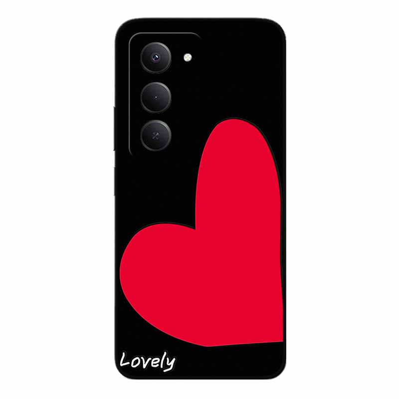 3D Emboss Cases For Redmi 15 5G 4G Relief Emboss Soft Silicone Back Cover For Xiaomi Redmi15 Flower Relief  Funda Redmi 15 4G 5G
