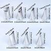 Stainless Steel Pleated Skirt Tube Nozzle Set Pastry Fondant Cake Decorating Supplies Baking Tools for Professional Home Use