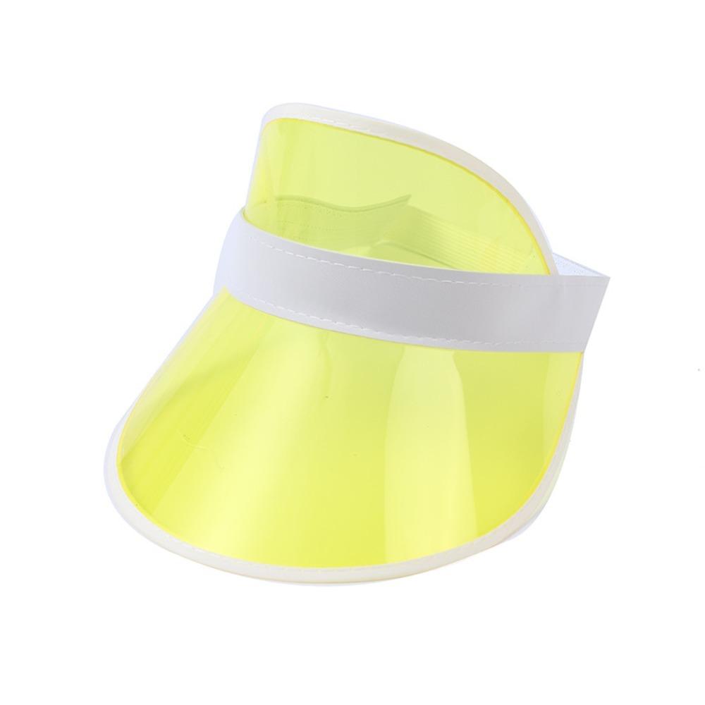 Sun-Proof Sunshade Hat Anti-UV Baseball Hat Fashion Transparent Sun Visor Hat  Unisex