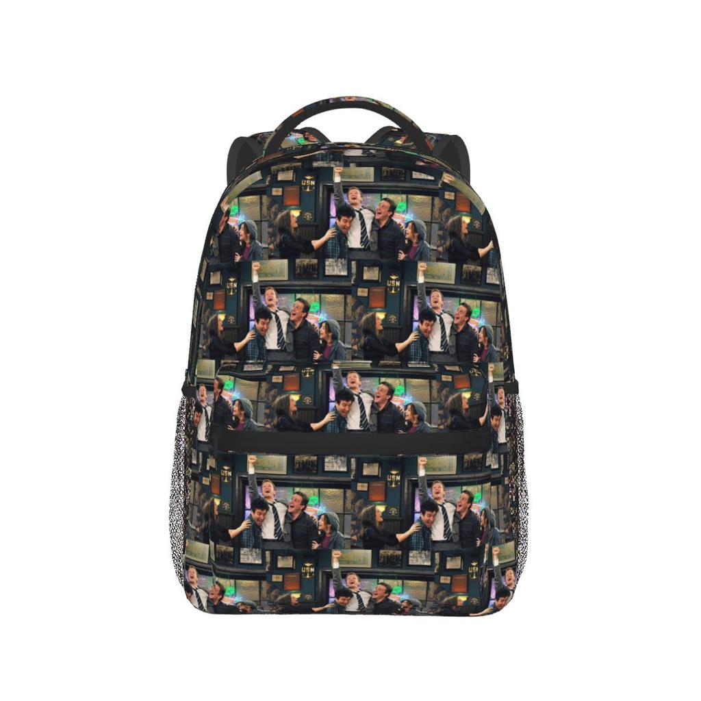 How I Met Your Mother Backpack Student Boys Girls BookBag Kids School Bag Computer Shoulder Bags for Men Women