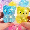 Cartoon Bear Squeeze Toys TPR Animal Fidget Toy Sensory Toy Creative 3D Animal Pinch Decompressions Toy Party Festival Gift