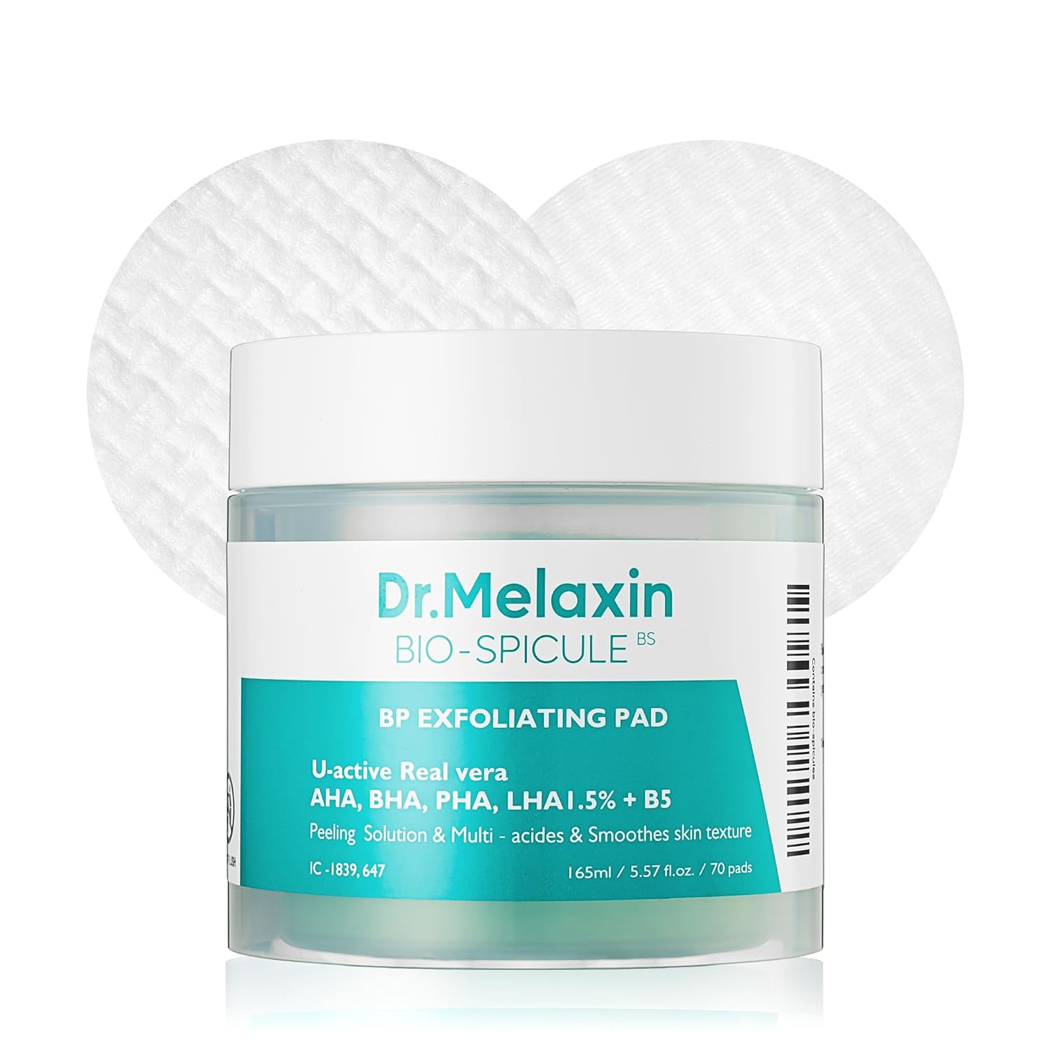 

Dr. Melaxin BP Keratin Care Toner Pads 70 sheets pores sebum spicule texture moisture hydration needle beauty Korean skincare cosmetics