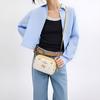 Coach Jamie 19 Floral Print Pebble Leather Camera Bag Women Shoulder Bag Yellow White CAQ38-SVCAH