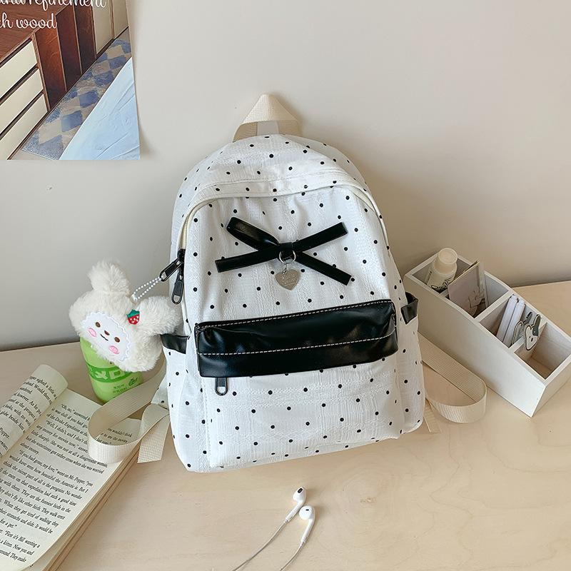 Schoolbag Gentle Lace Design Girl Heart Small Backpack Korean School Bag Elementary School Class Backpack Girlfriend Travel Back